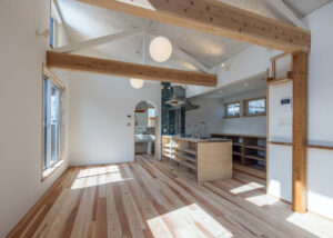 小平市津田町新築工事　株式会社ARX　注文住宅　天然無垢材